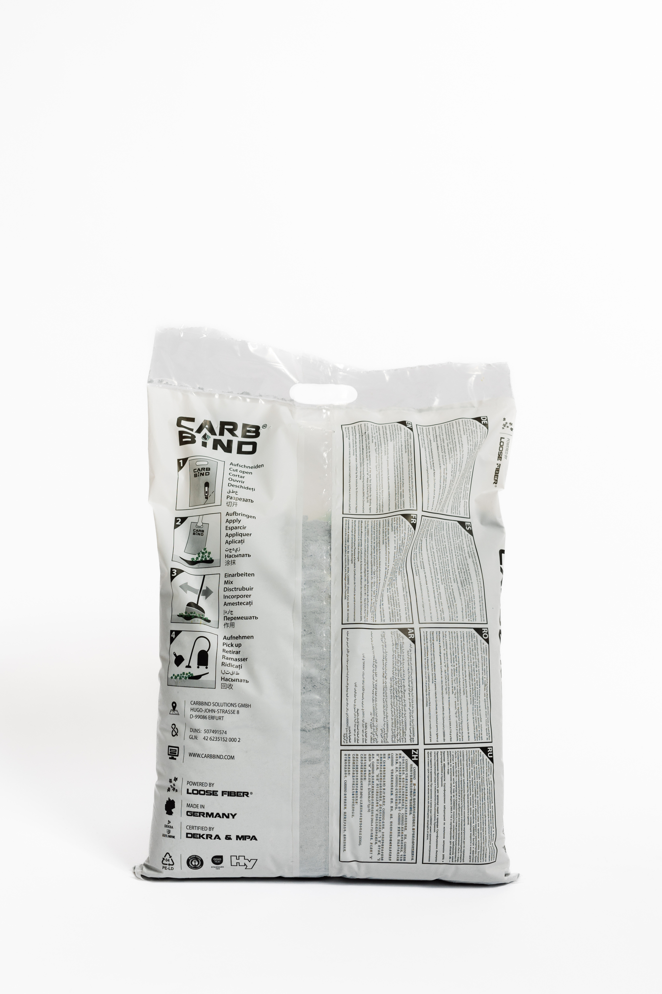 CARBBIND Loose Fiber – Sack mit Tragegriff 3 kg – Bild 2