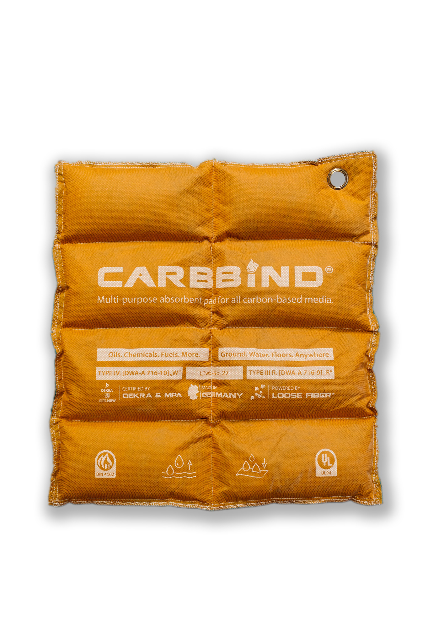 CARBBIND Loose Fiber Service-Pad klein 4x4